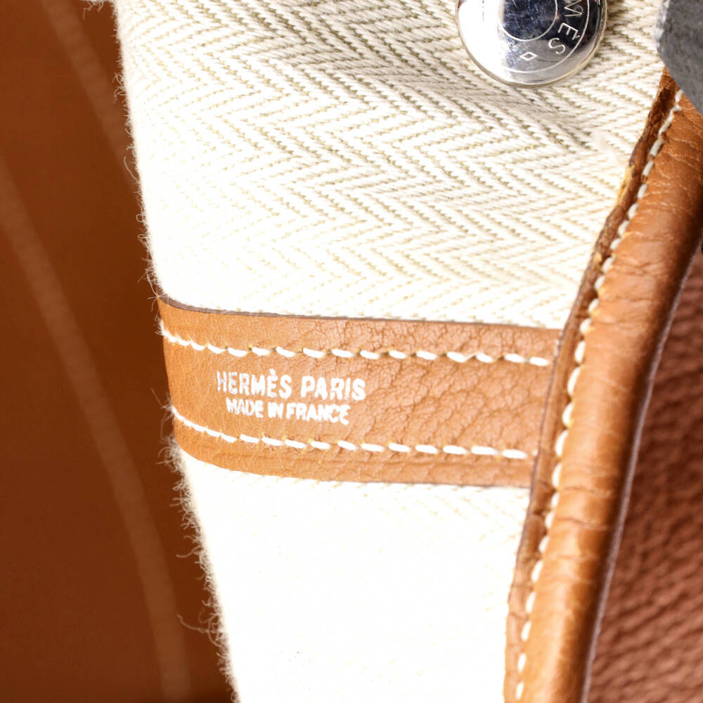 Hermes 36 Garden Party Tote Leather - Picture 7 of 7